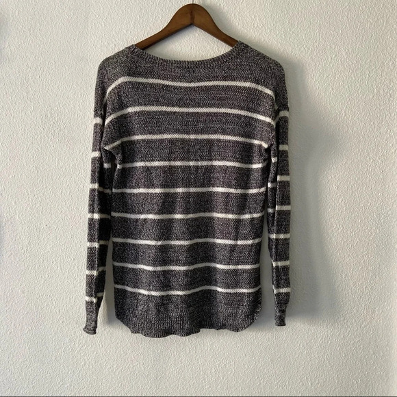 Striped Cozy Knit Sweater Like New Size XS Hi-Lo Extra Small COTTON ON - Picture 6 of 7